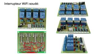 Comment DIY un interrupteur intelligent WiFi avec 4 sortie relais [upl. by Ahso]