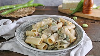 PASTA FAVE E PECORINO il primo piatto facile e veloce per il 1 Maggio La cucina di Rita [upl. by Katushka]