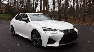 2016 Lexus GS F – Redline Review [upl. by Woll]