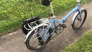 Folding bike Raleigh Parkway [upl. by Triplett]