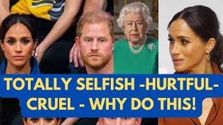 SELFISH MEGHAN  WHY DID SHE NOT ADMIT THIS  TRULY DREADFUL meghan meghanmarkle royal [upl. by Baniez]