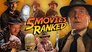 Every Indiana Jones Movie Ranked [upl. by Wilmette183]