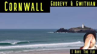 BIG BARRELING SURF  CORNWALL  GODREVY amp GWITHAIN  FILMING SESSION  SURFERS  080423  EPIC [upl. by Ahseen250]