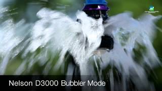 Nelson D3000 White Plate and LEPA Bubbler Sprinkler [upl. by Nelleus]