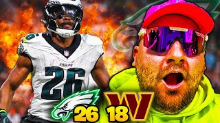 Eagles are the BEST TEAM In the NFC  Eagles 26 Commanders 18 [upl. by Chao]