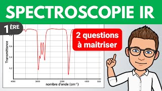 Spectre infrarouge  identifier une molécule ✏️ Exercice  1ère spé  Chimie [upl. by Alwyn]