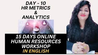 HR Metrics  HR Analytics hrworkshop hrmetrics hr hranalytics readytogetupdate [upl. by Nyladnarb]