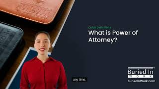 What is Power of Attorney [upl. by Nebe]