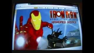 IRON MAN ARMORED ADVENTURES ARMORED JUSTICE GAMEPart 1 [upl. by Brackett]