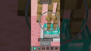 Minecraft build a Armor Swapper minecraft minecraftshorts shorts [upl. by Annirok]