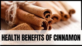 Health benefits of cinnamon [upl. by Ackley441]