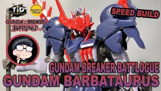 SPEED BUILD HG 1144 GUNDAM BARBATAURUS By TidGunpla [upl. by Trebleda]