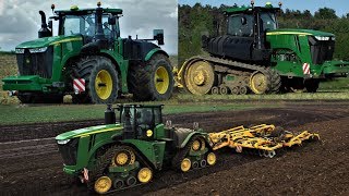 🚜 John Deere 9470R vs 9570RT vs 9620RX  Bednar Terraland TO5000HM DO6500 🌍 [upl. by Forras]