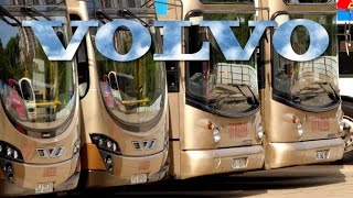 Hong Kong Buses  KMBs Volvo double deckers [upl. by Kola133]