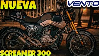 NUEVA VENTO SCREAMER 300 ¿Vale la pena Review 2024  No Sportivo [upl. by Nyliuqcaj]