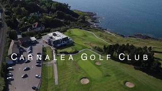 Carnalea Golf Club Aerial Video [upl. by Sirrot519]