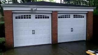 amarr oak summit garage doors in chicagoil [upl. by Adiarf]