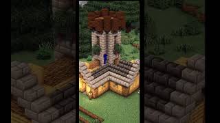 Build a Starter Castle in Minecraft Easy Tutorial [upl. by Luedtke351]