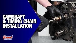 Camshaft and Timing Chain Installation Tips  Engine Building 101 [upl. by Cozza]