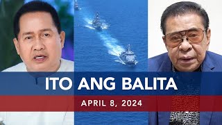 UNTV Ito Ang Balita  April 8 2024 [upl. by Ruggiero]