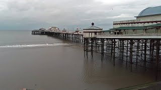 Gloomy Blackpool When will the rain stop 💦🌧️☔️ [upl. by Yrneh]