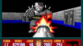 Wolfenstein 3D  Project Toten Eisen Ritter  Level 17 [upl. by Irving587]