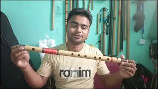 Flute review  A Scal Bass Flute  A Bass Flute tune Review  Cover By Sanjay Datta [upl. by Enayr734]