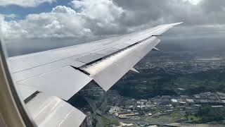 4K UA 767400ER HARD LANDING San Juan PR [upl. by Nad93]