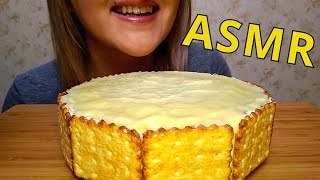 EATING ASMR ICE CREAM CAKE WITH CRUNCHY CRACKER 🍰 먹방 Crunchy Eating Sounds No Talking [upl. by Cathee]