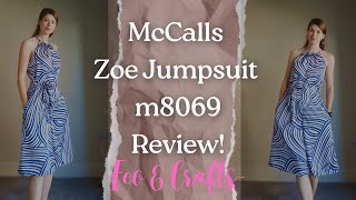 McCalls Zoe Jumpsuit m8260 Review [upl. by Clem]