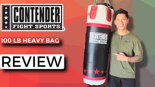 Contender Fight Sports Heavy Bag Setup amp First Impressions [upl. by Sualakcin]