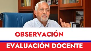 OBSERVACIÓN A LA EVALUACION DOCENTE 2025 minerd [upl. by Asilehc]