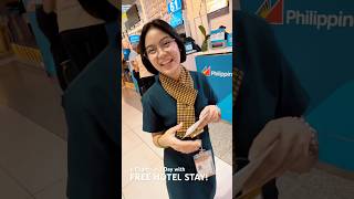 FREE HOTEL STAY  Buong Pusong Alaga by PAL philippineairlines travel flying airport plane fyp [upl. by Aehtla]