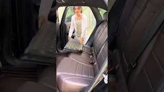 Car folding mattress car rear sleeping pad folding mattress selfdriving travel car seat cushion [upl. by Anirbaz51]