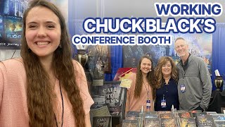 Working Chuck Blacks Booth at a Conference All Weekend [upl. by Irby534]