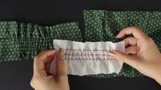 How To Sew Shirring [upl. by Antrim]