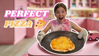 Perfect Homemade Pizza Recipe  Easy Pizza Recipe for Kids 👩🍳 [upl. by Jary627]