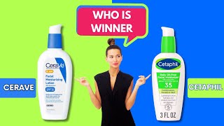 Cerave Vs Cetaphil Face Moisturizer  Which is Most Effective [upl. by Lorelle]