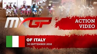 Antonio Cairoli Crash  Qualifying Race  MXGP of Italy 2018 [upl. by Aikym]