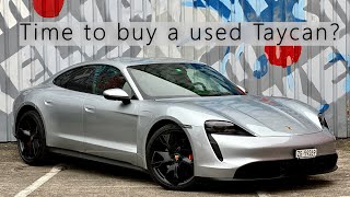 Considering a Used Porsche Taycan Heres What to Expect [upl. by Eirrahs842]