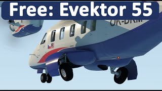 Free and Beautiful Evektor EV 55 Outback now at the XPlaneorg Forum [upl. by Jean-Claude]