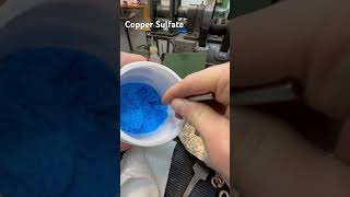 copper sulfate on steel [upl. by Pagas511]