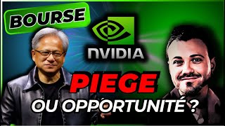 BOURSE  NVIDIA LARBRE QUI CACHE LA PROCHAINE CRISE FINANCIÈRE  pea investissement nvidia [upl. by Aivato350]