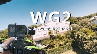 WG2 with FPV RACING DRONE  FeiyuTech [upl. by Zweig]