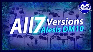 All 7 Versions Of The Alesis DM10 Compared [upl. by Wedurn634]