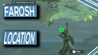 Where To Find Farosh In Zelda Tears Of The Kingdom [upl. by Nidla329]