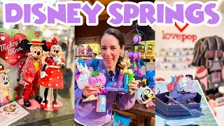 DISNEY SPRINGS New Merch Search January 2024  Walt Disney World Shopping [upl. by Ambrosia]