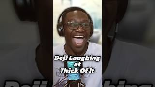 Deji Laughing at Thick Of It [upl. by Viglione]