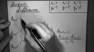 Newtoninterpolation  Teil 1 [upl. by Huber]