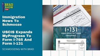 USCIS Expands MyProgress To Form I765 And Form I131 [upl. by Sheedy723]